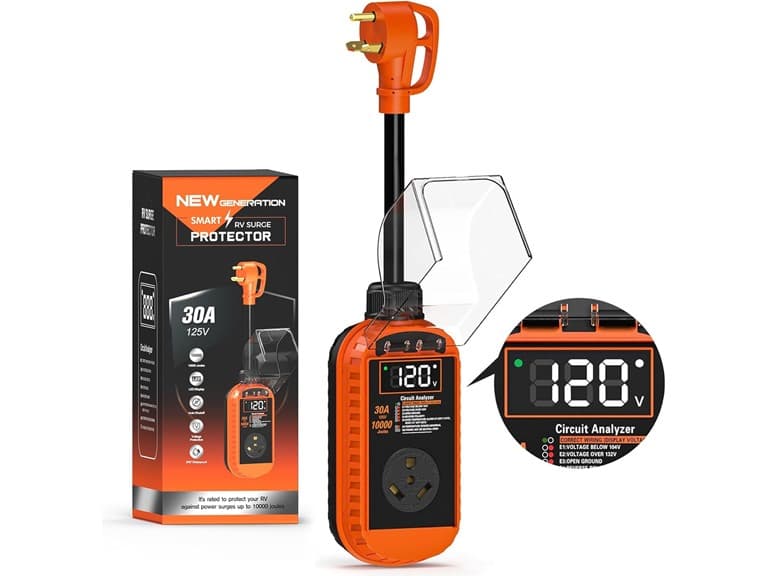 10,000J RV Surge Protector 30 Amp - Image 1