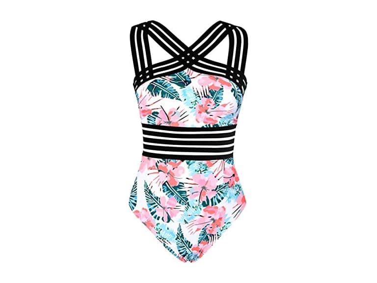 Hilor Women Modest Swimwear Flattering Swimsuits - Image 1