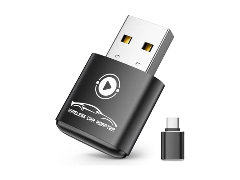 Aswoema 2026 Mini CarPlay Adapter iPhone