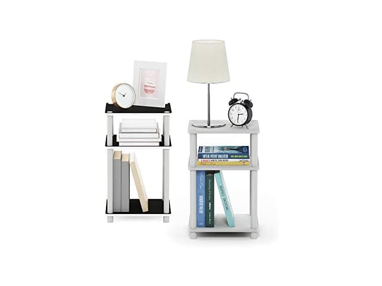 Furinno Just 3-Tier Turn-N-Tube End Table - Image 1