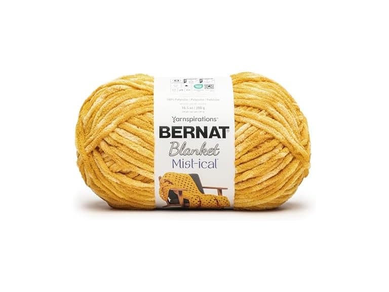 Bernat Blanket Mist-Ical Yarn-Sunshine - Image 1