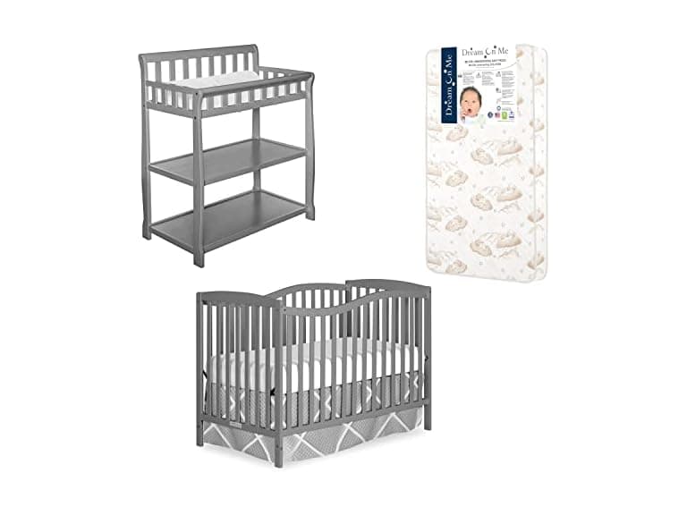 Dream On Me Nursery Chelsea Essentials Bundle - Image 1