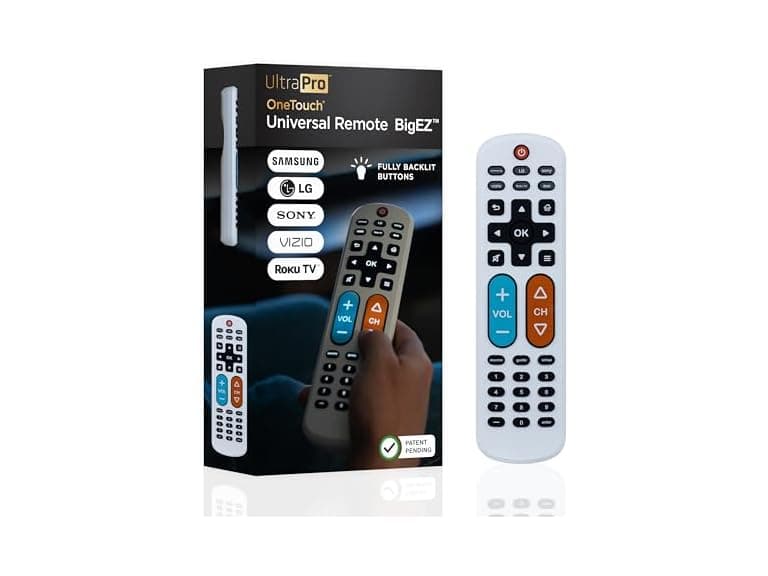UltraPro BigEZ OneTouch Big Button Universal TV Remote