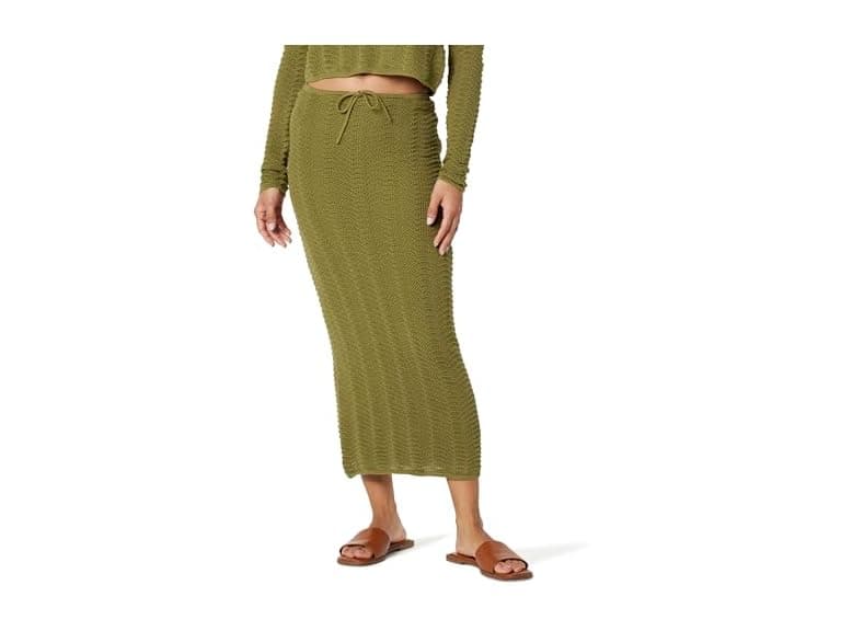 The Drop Makayla Crochet Maxi Skirt - Image 1