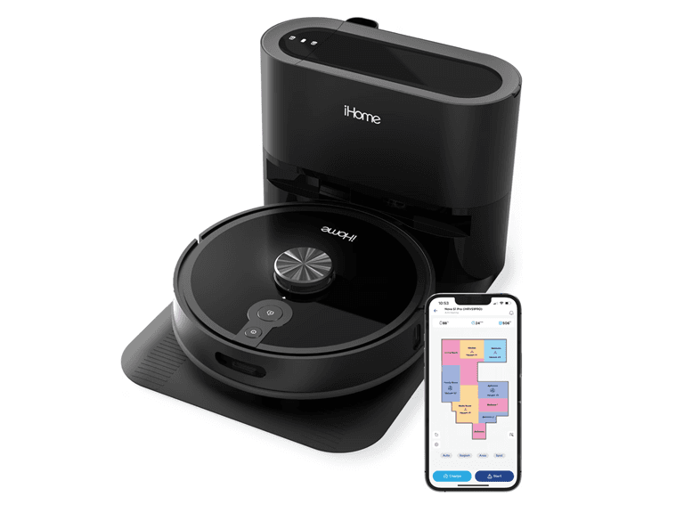 (NEW) iHome Nova S1 Pro Self Empty Robot Vac - Image 1
