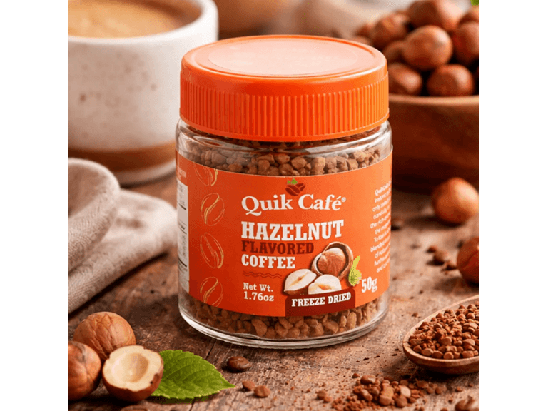 QuikTea Instant Coffee | Hazelnut - Image 1