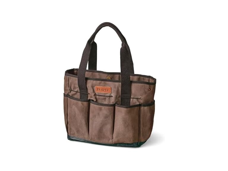 Burpee Waxed Canvas Garden Tool Tote - Image 1