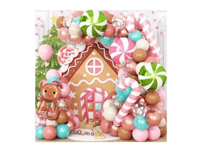 Christmas Balloon Arch Kit 134pcs - Image 1