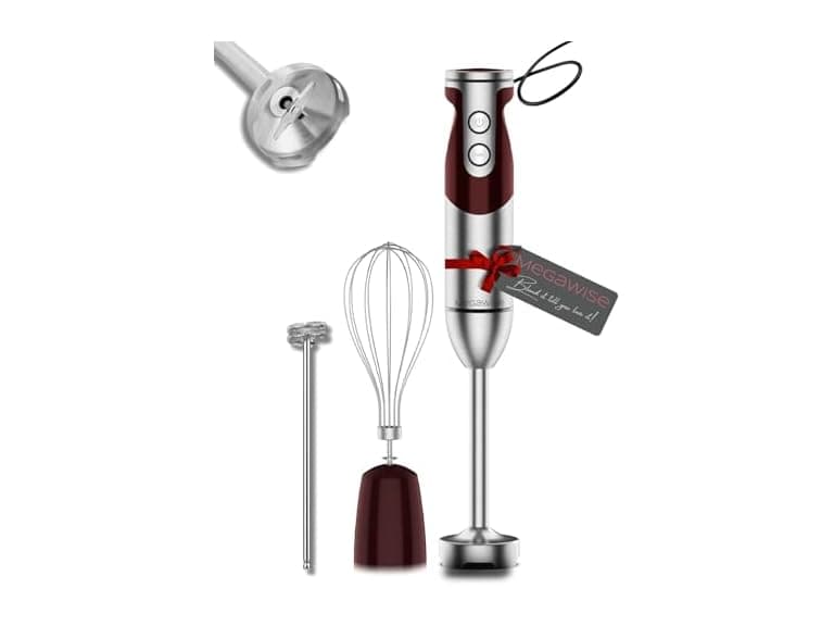 MegaWise 3-in-1 Hand Blender Set with Variable Speed Control - Image 1