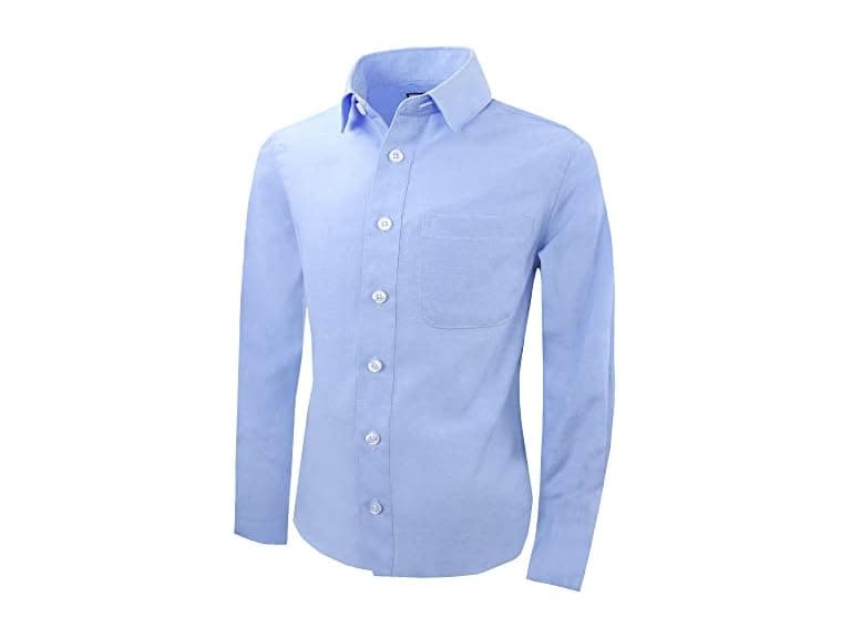 Black N Bianco Boys (8) Signature Oxford Shirt - Image 1