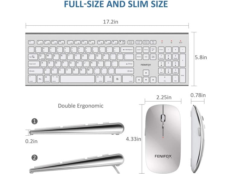 Wireless Keyboard & Mouse Dual System - Image 1