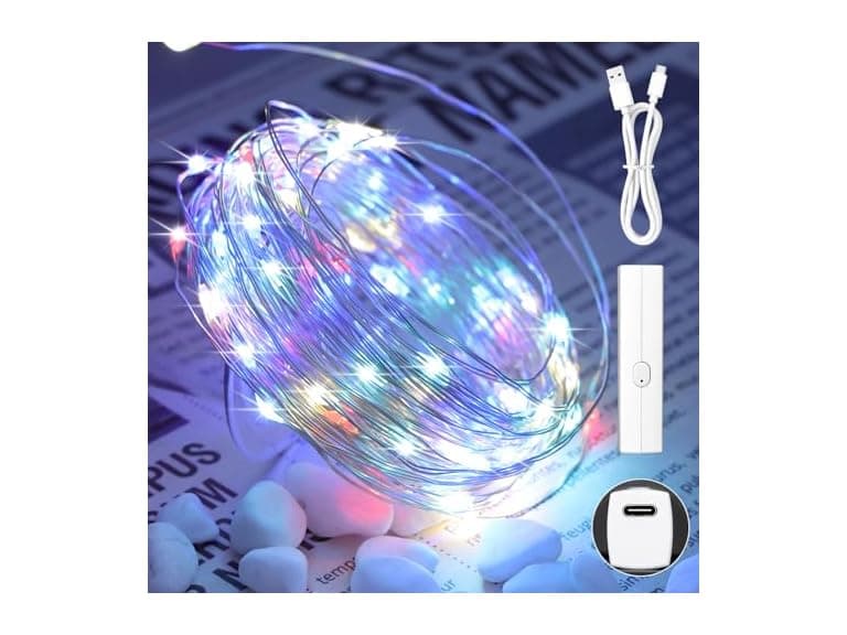 Lakumu LED Battery Operated String Lights - Image 1