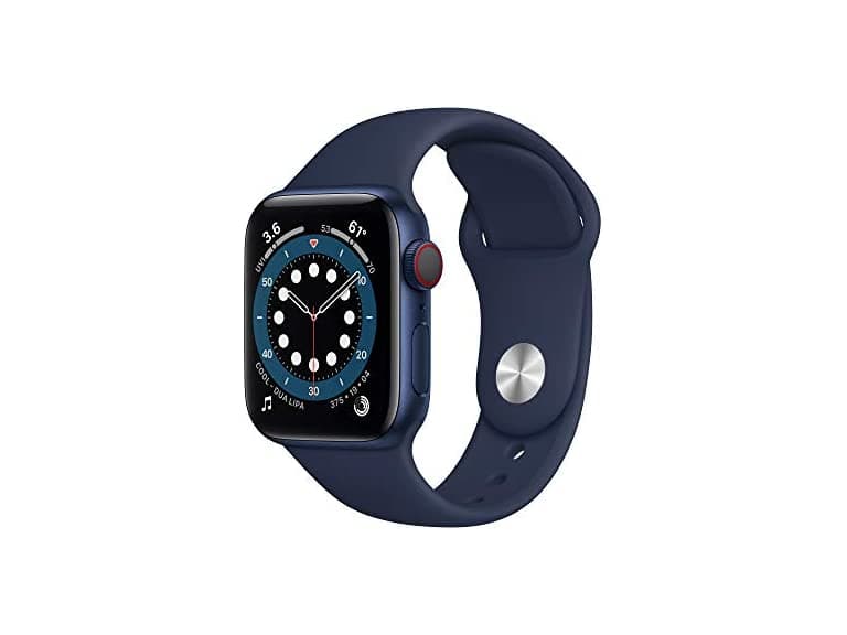 (NEW) Apple Watch Series 6, 40mm, GPS, Blue Aluminum (Open Box) - Image 1