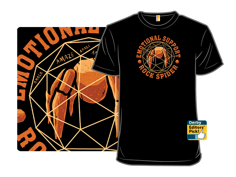 Emotional Support Rock Spider - Image 1