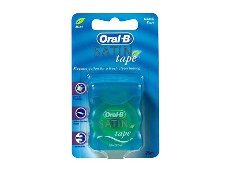 Oral-B Satin Tape Dental Floss, Mint Flavor, 1 Count - Image 1