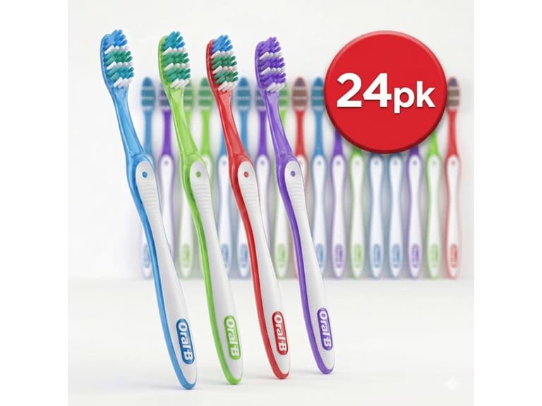 24 Pack: Oral B Fresh & Clean Soft - Image 1