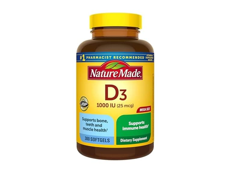 (4-Pack) Nature Made Vitamin D3