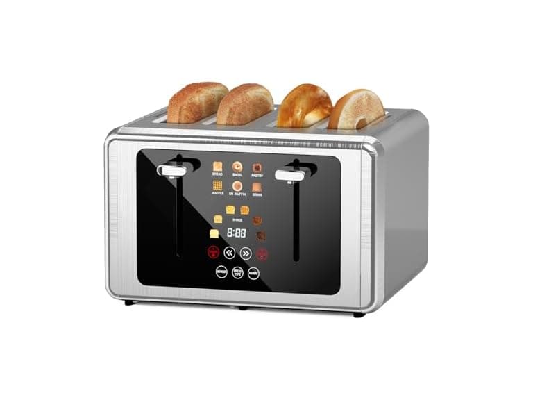 WUNLY Touch screen Toaster 4 Slice - Image 1