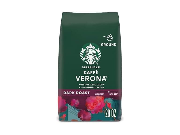 Starbucks Ground Coffee, Dark Roast Caffe Verona - Image 1