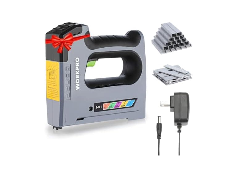 WORKPRO 5 in 1 Cordless Staple Gun - Image 1