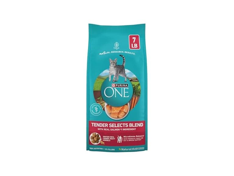 Purina ONE Natural Dry Cat Food, Tender Selects - Image 1