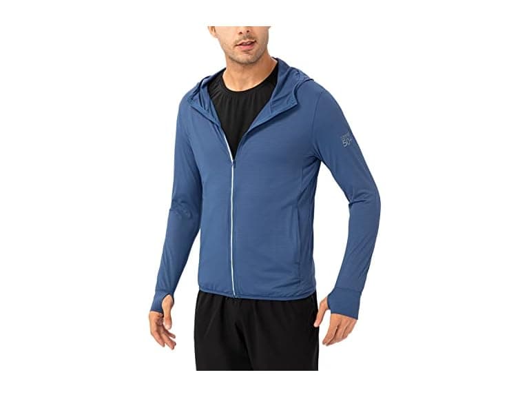 Hcyxmfc Men (XL) Full Zip Sun Jacket Hood Jackets - Image 1