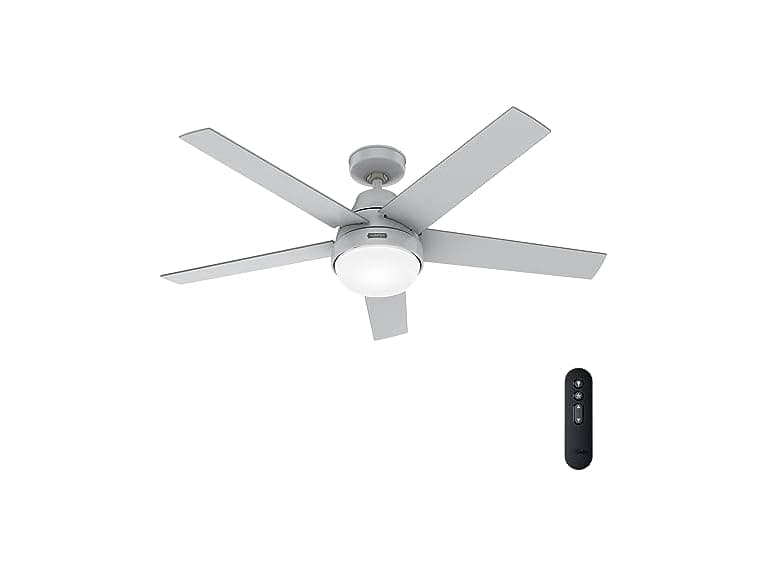Hunter Fan CC52614-A 52" w/ Light & Remote, Dove Grey - Image 1