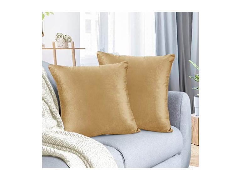 Nestl Throw Pillow Covers, Cozy Velvet - Image 1