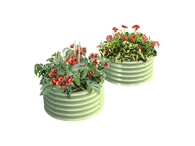 OLLE Twin Round Garden Beds - Image 1