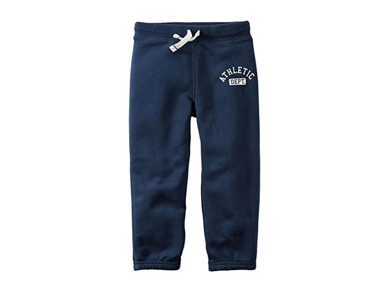 Carter's Baby Boys Knit Pant, Navy, 3 - Image 1