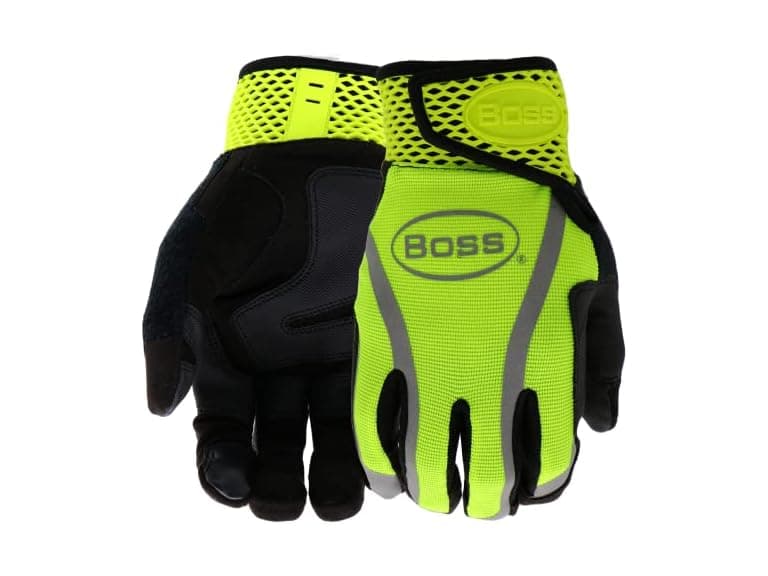 BOSS B52071 High-Vis Utility Synthetic Leather Palm - Image 1