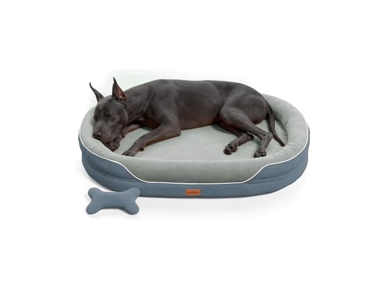 CWAWZ Dark Grey XXL Orthopedic Dog Bed 53" - Image 1