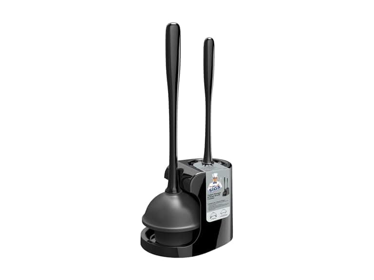 MR.SIGA Toilet Plunger and Bowl Brush Combo - Image 1