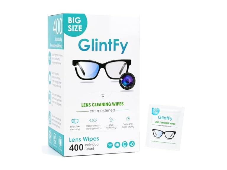 GlintFy Lens Wipes, 400 Count - Image 1