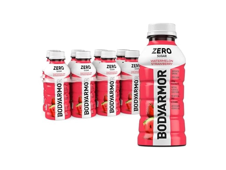 8PK BODYARMOR ZERO Sugar Watermelon Strawberry - Image 1
