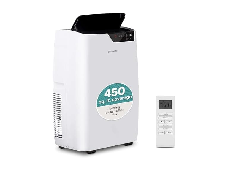 SereneLife 14000BTU Portable AC - Image 1