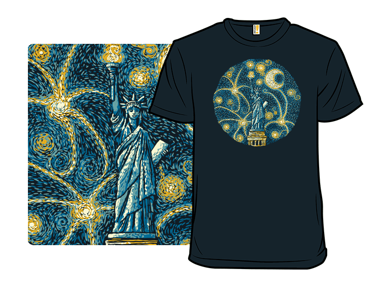 USA Firework Starry Night - Image 1