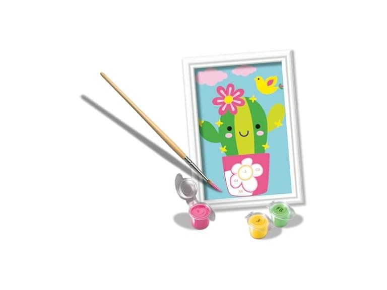 Ravensburger Creart Little Cactus Paint by Numbers - Image 1