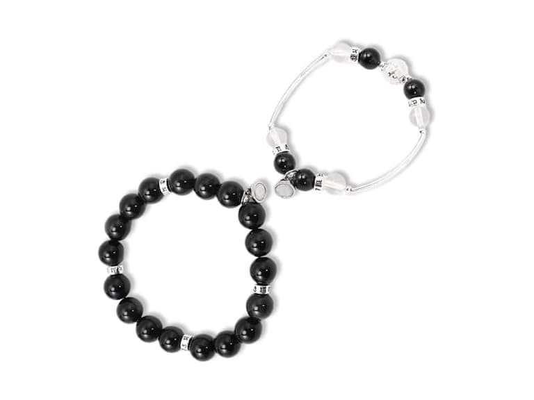 Obsidian Matching Couple Braclets - Image 1