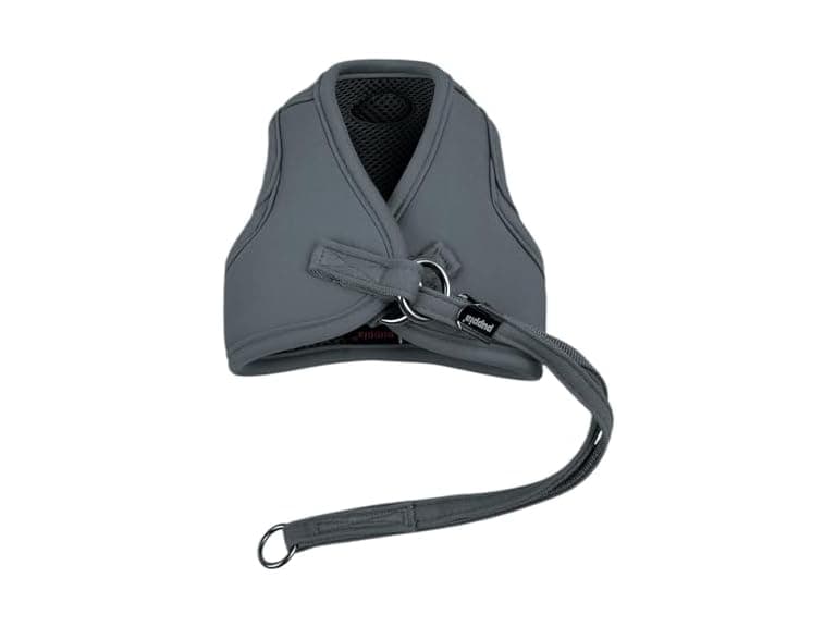 Puppia Eco Dog Harness Grey, Medium - Image 1