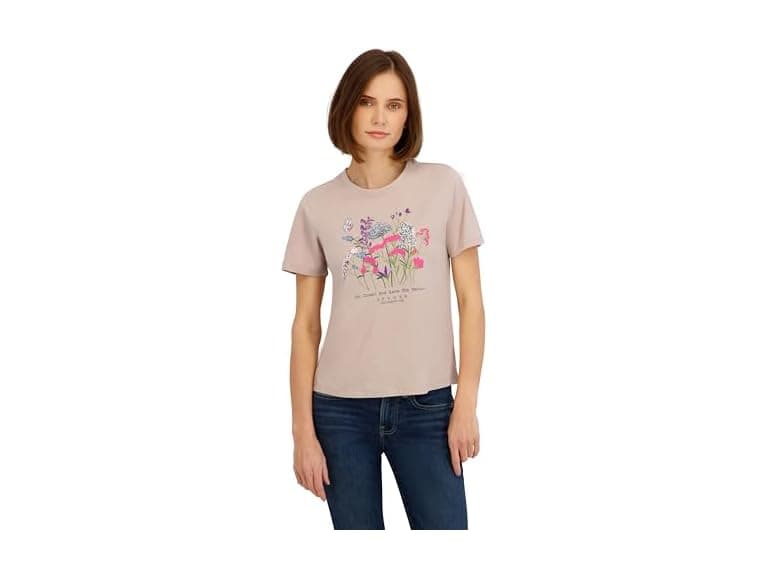 Spyder Womens Floral Eco Friendly Graphic SS Tee - Image 1