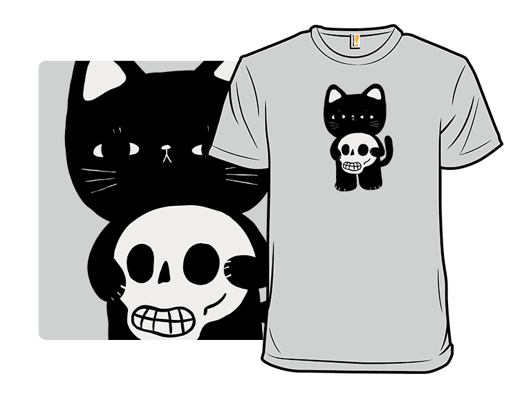 Skull and Cats - Image 1