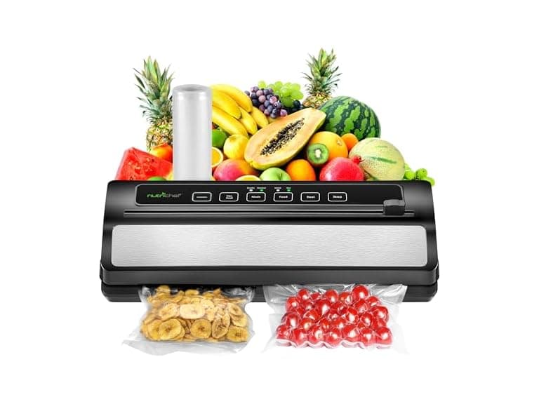 NutriChef Vacuum Sealer & Starter Kit - Image 1