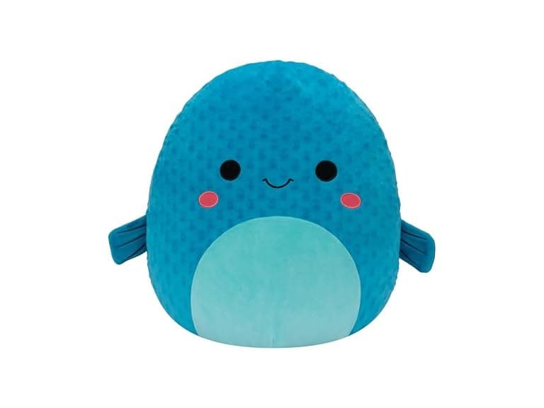 Squishmallows Original 16in Refalo The Blue Pufferfish - Image 1