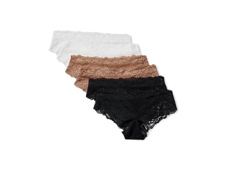 Amazon Essentials Womens Galloon Lace Hipster 6Pk - Image 1