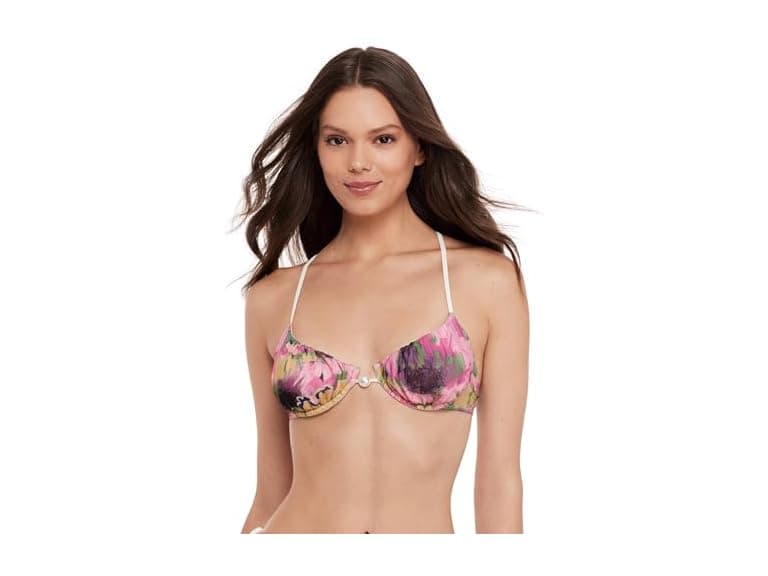 Steve Madden Women's Underwire Scoop Neck X-back Top - Image 1
