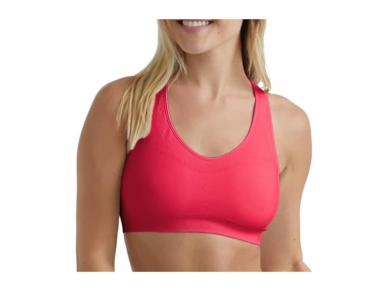 Hanes Women Sport Seamless Racerback Sports Bra - Image 1