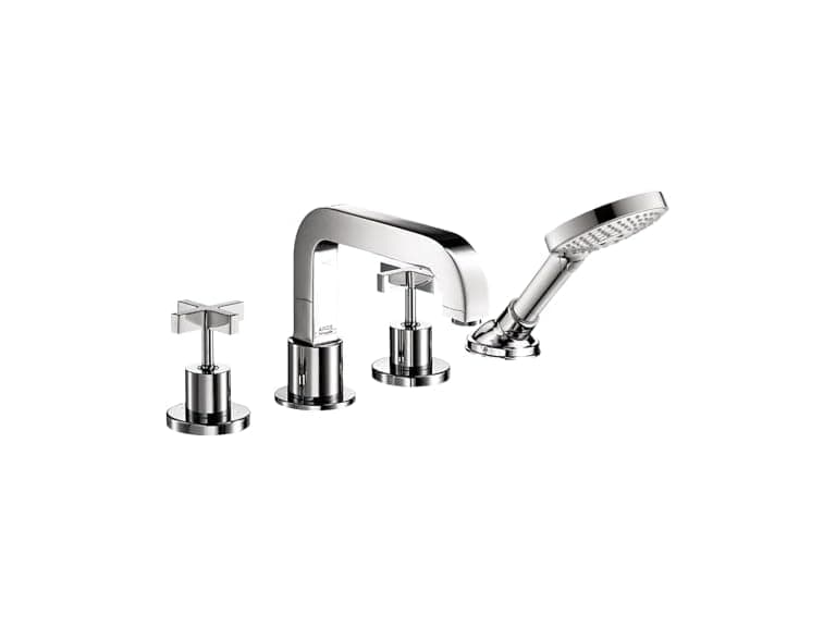 AXOR Citterio Modern 2-Handle 15-inch Wide Roman Tub Filler