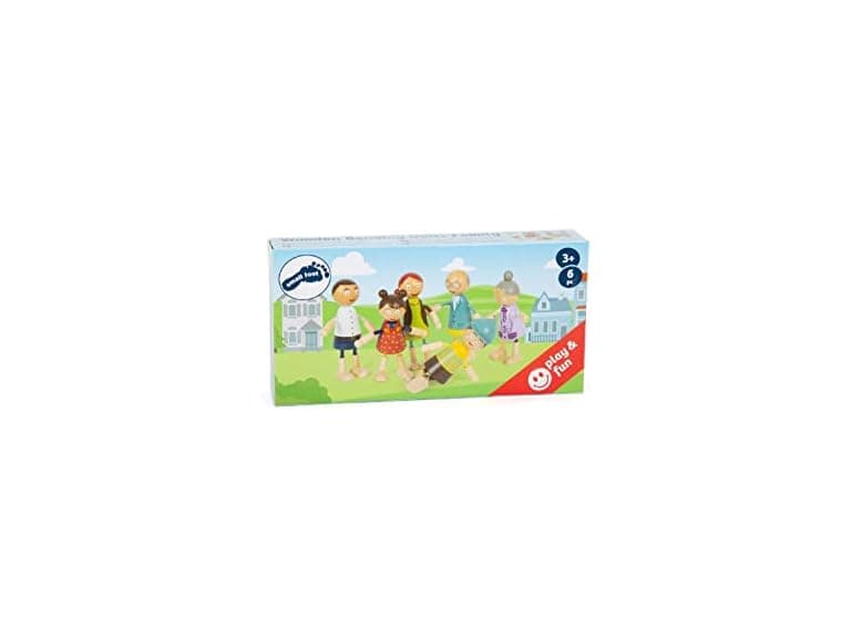 Small Foot Wooden Bending Doll Family - Image 1