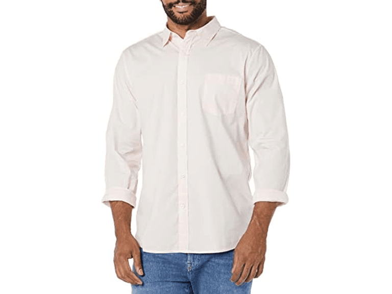 Amazon Essentials Men Long-sleeve Stretch Shirt - Image 1